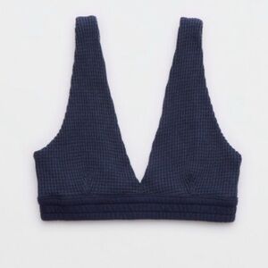 Blue Waffle Bralette NWOT